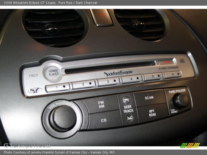 Pure Red / Dark Charcoal 2006 Mitsubishi Eclipse GT Coupe