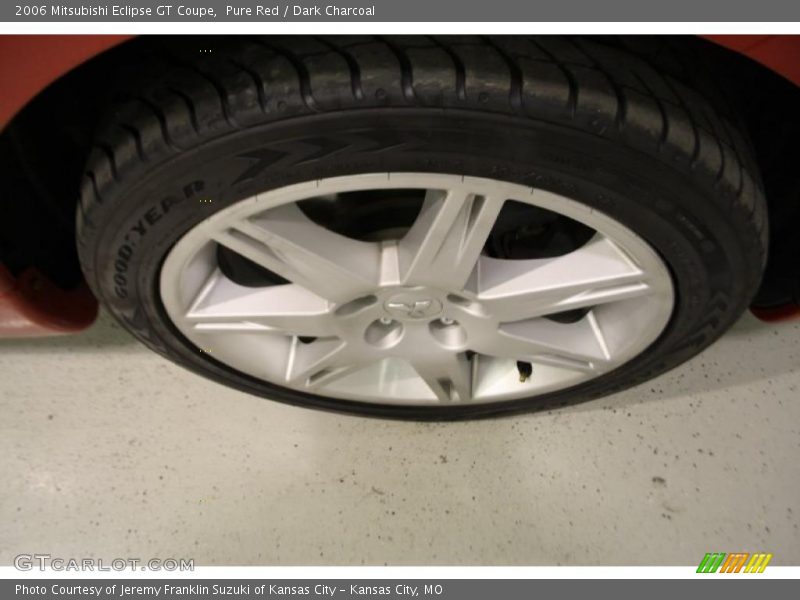 Pure Red / Dark Charcoal 2006 Mitsubishi Eclipse GT Coupe