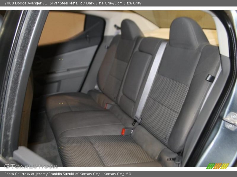 Silver Steel Metallic / Dark Slate Gray/Light Slate Gray 2008 Dodge Avenger SE