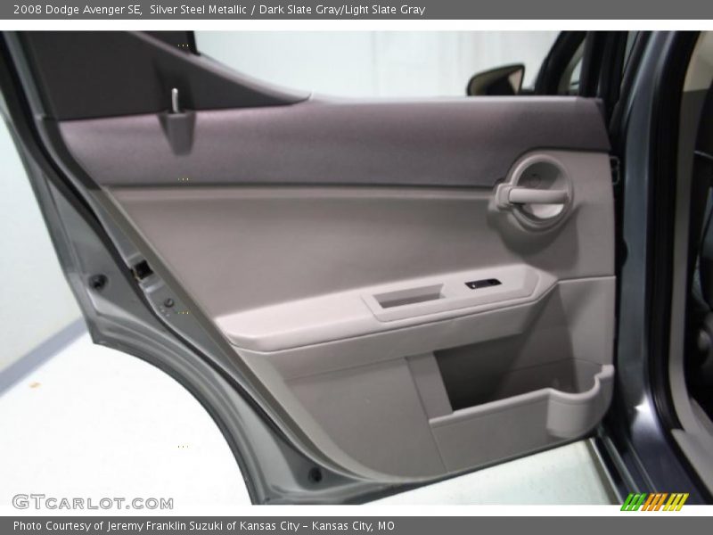 Silver Steel Metallic / Dark Slate Gray/Light Slate Gray 2008 Dodge Avenger SE