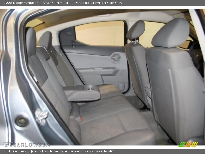 Silver Steel Metallic / Dark Slate Gray/Light Slate Gray 2008 Dodge Avenger SE