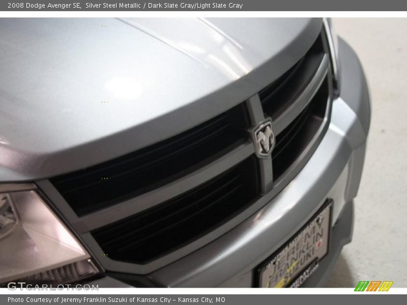 Silver Steel Metallic / Dark Slate Gray/Light Slate Gray 2008 Dodge Avenger SE