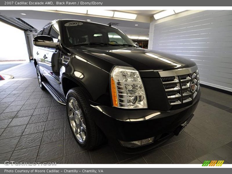 Black Raven / Ebony/Ebony 2007 Cadillac Escalade AWD