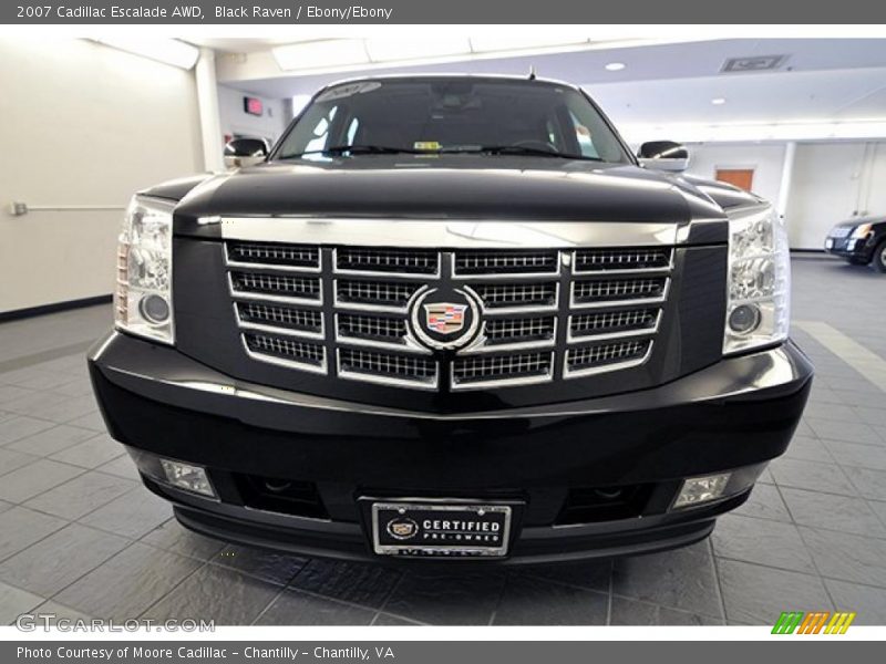Black Raven / Ebony/Ebony 2007 Cadillac Escalade AWD