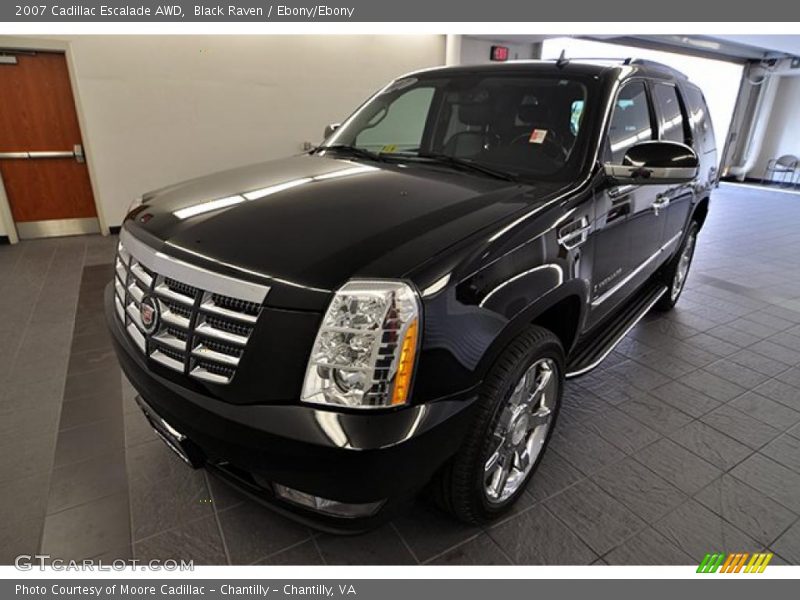Black Raven / Ebony/Ebony 2007 Cadillac Escalade AWD