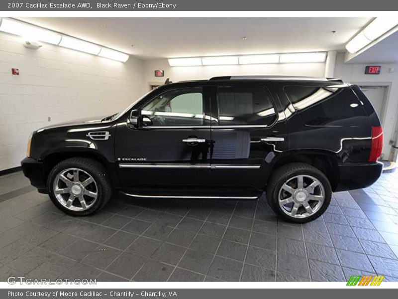 Black Raven / Ebony/Ebony 2007 Cadillac Escalade AWD