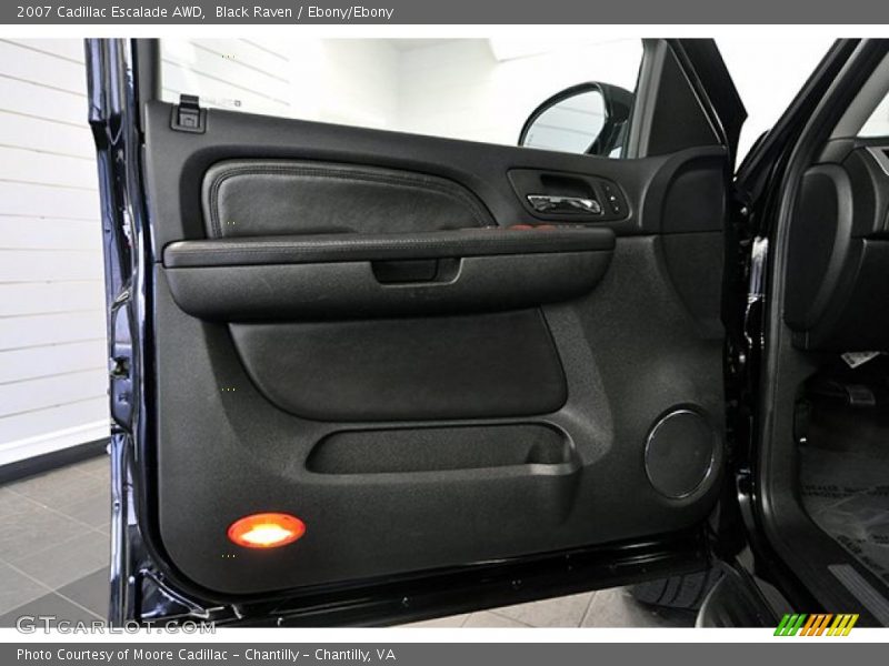 Black Raven / Ebony/Ebony 2007 Cadillac Escalade AWD