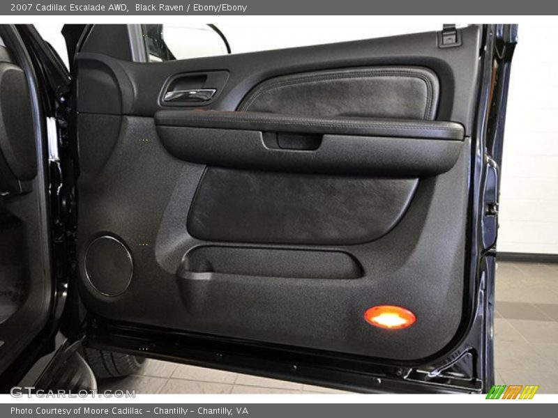 Black Raven / Ebony/Ebony 2007 Cadillac Escalade AWD