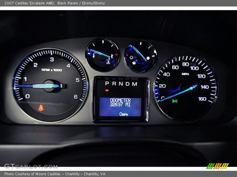 Black Raven / Ebony/Ebony 2007 Cadillac Escalade AWD