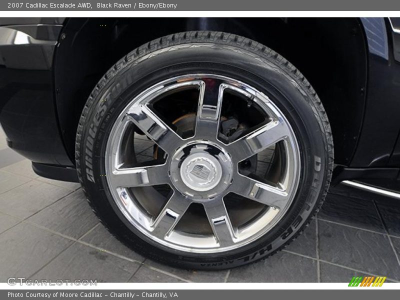 Black Raven / Ebony/Ebony 2007 Cadillac Escalade AWD