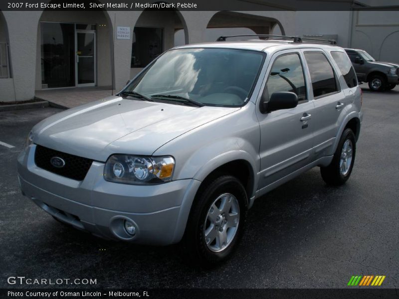 Silver Metallic / Medium/Dark Pebble 2007 Ford Escape Limited