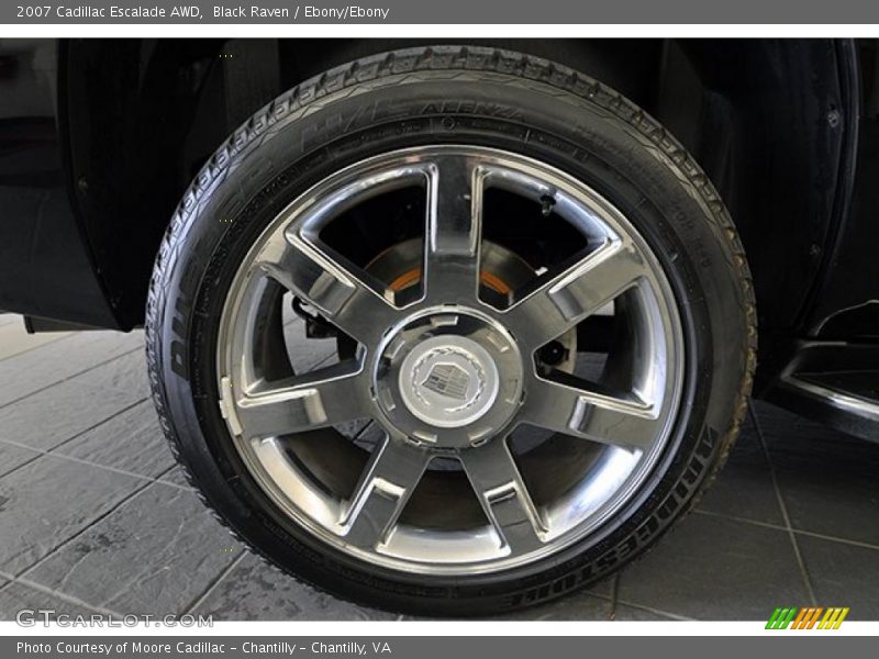 Black Raven / Ebony/Ebony 2007 Cadillac Escalade AWD