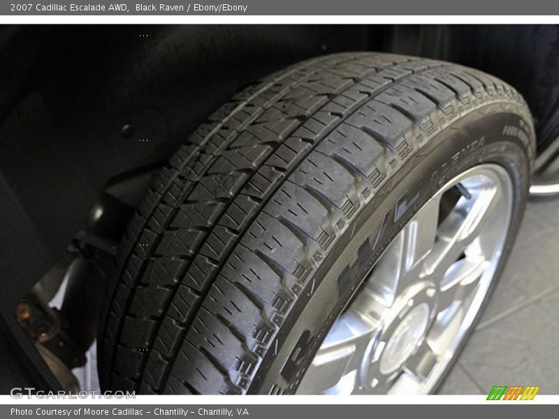 Black Raven / Ebony/Ebony 2007 Cadillac Escalade AWD