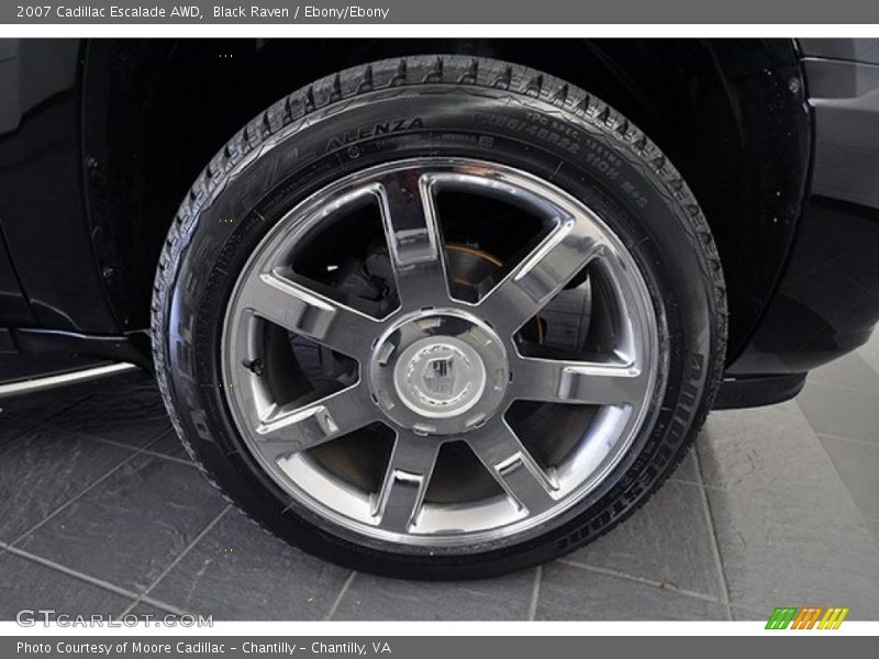 Black Raven / Ebony/Ebony 2007 Cadillac Escalade AWD