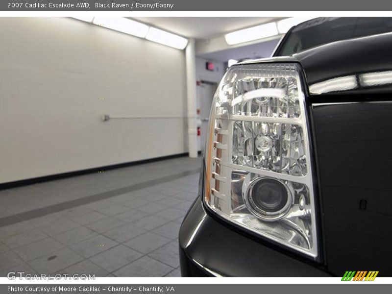 Black Raven / Ebony/Ebony 2007 Cadillac Escalade AWD
