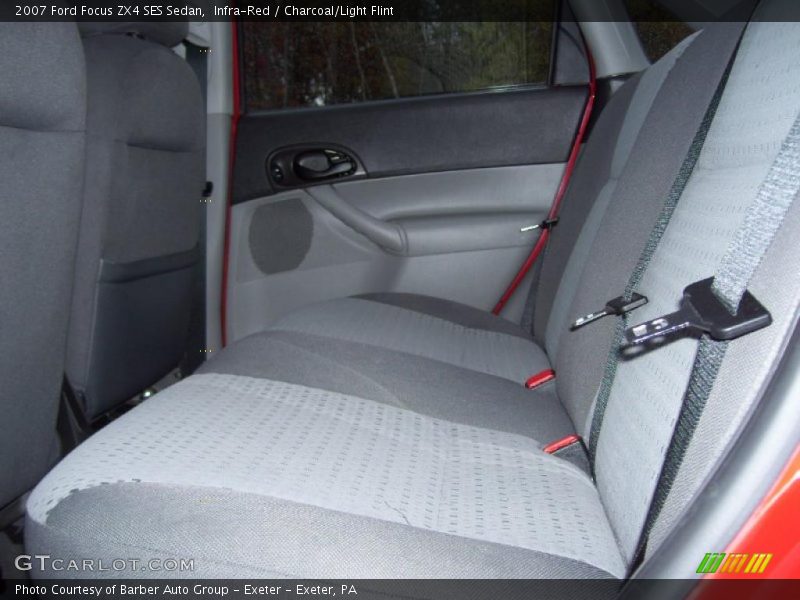 Infra-Red / Charcoal/Light Flint 2007 Ford Focus ZX4 SES Sedan