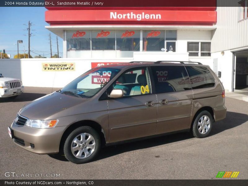 Sandstone Metallic / Ivory 2004 Honda Odyssey EX-L