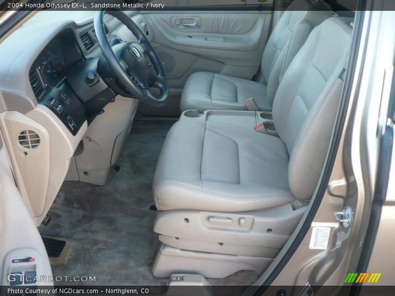 Sandstone Metallic / Ivory 2004 Honda Odyssey EX-L