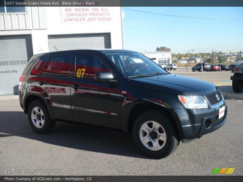 Black Onyx / Black 2007 Suzuki Grand Vitara 4x4