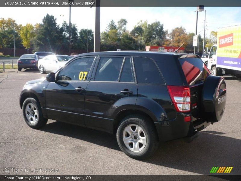 Black Onyx / Black 2007 Suzuki Grand Vitara 4x4