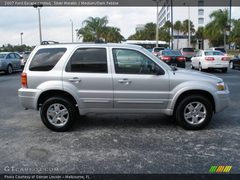 Silver Metallic / Medium/Dark Pebble 2007 Ford Escape Limited