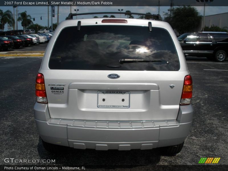 Silver Metallic / Medium/Dark Pebble 2007 Ford Escape Limited