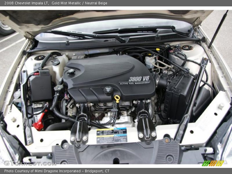 Gold Mist Metallic / Neutral Beige 2008 Chevrolet Impala LT