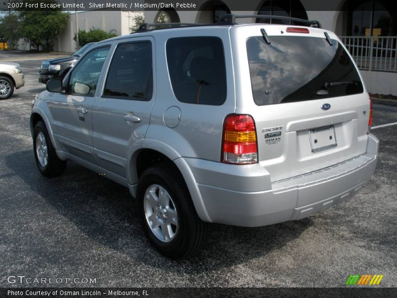 Silver Metallic / Medium/Dark Pebble 2007 Ford Escape Limited