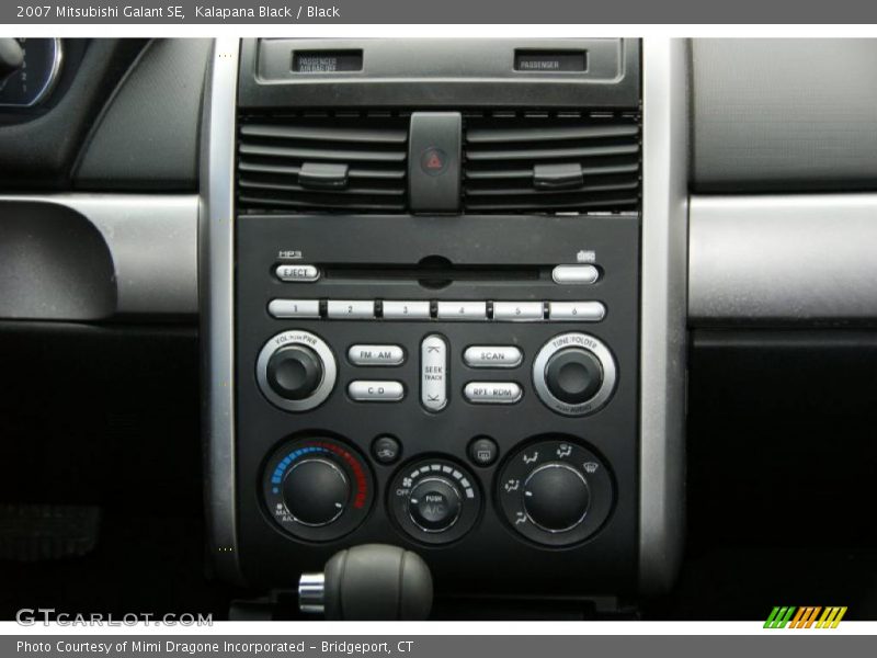 Controls of 2007 Galant SE