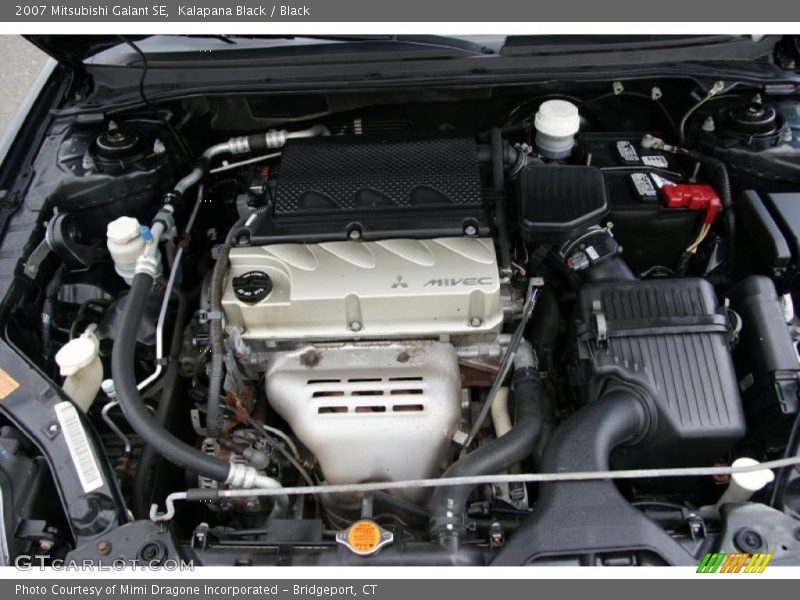  2007 Galant SE Engine - 2.4 Liter SOHC 16-Valve MIVEC 4 Cylinder