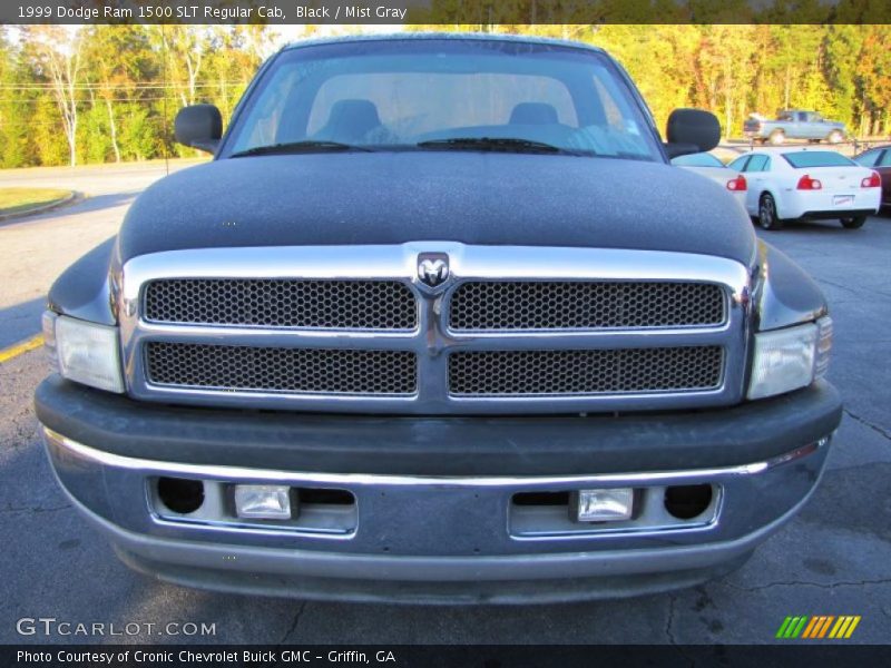 Black / Mist Gray 1999 Dodge Ram 1500 SLT Regular Cab