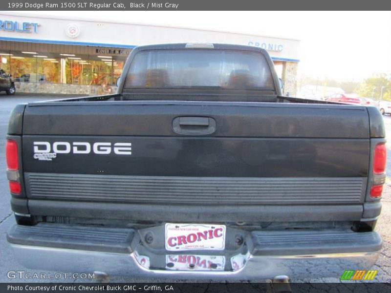 Black / Mist Gray 1999 Dodge Ram 1500 SLT Regular Cab