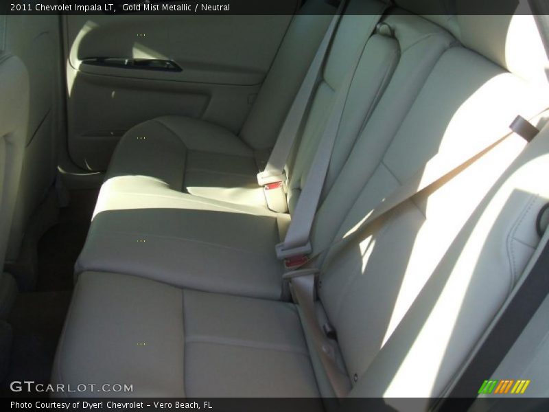 Gold Mist Metallic / Neutral 2011 Chevrolet Impala LT