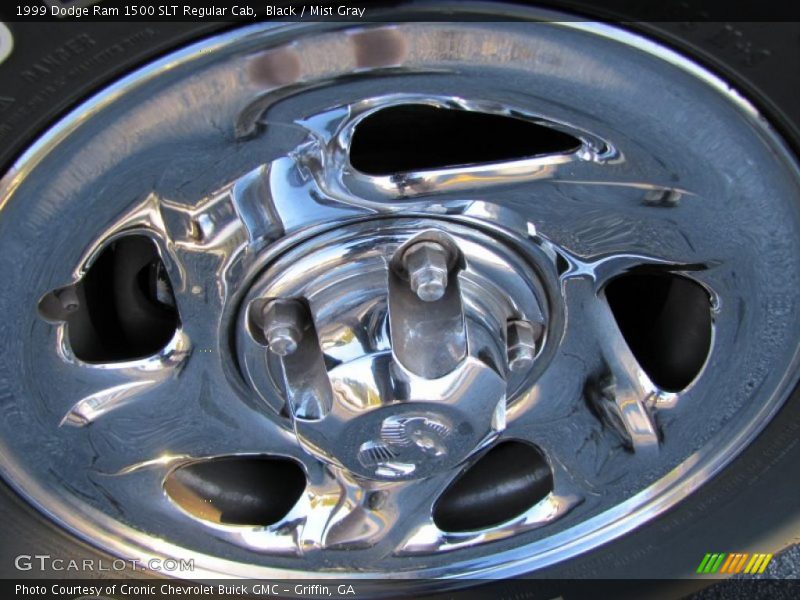 Black / Mist Gray 1999 Dodge Ram 1500 SLT Regular Cab