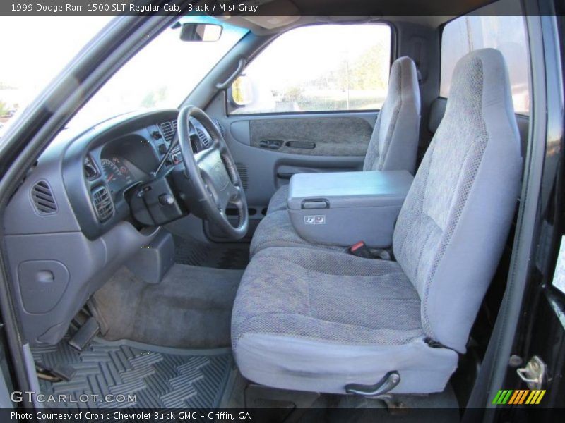 Mist Gray Interior - 1999 Ram 1500 SLT Regular Cab 