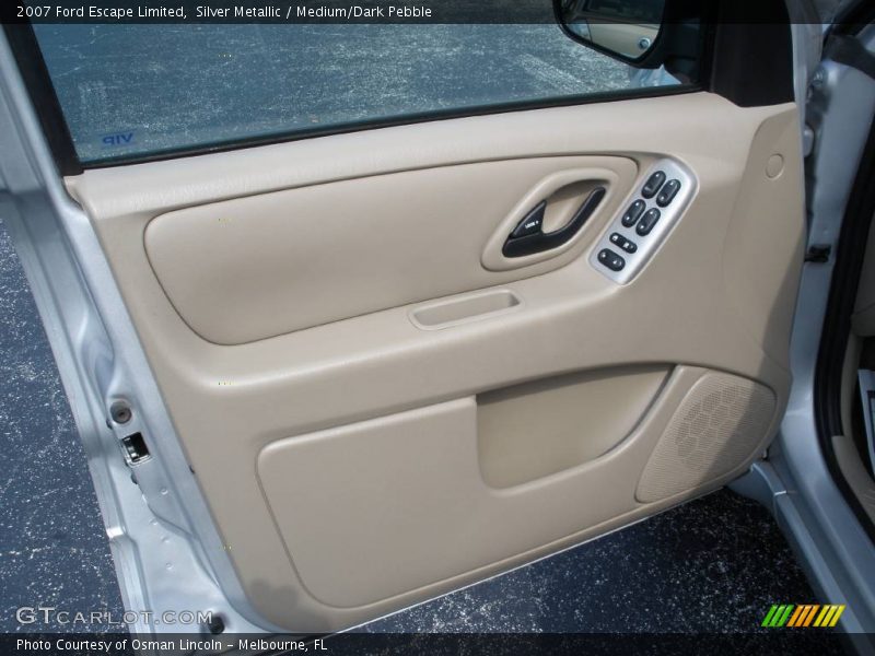 Silver Metallic / Medium/Dark Pebble 2007 Ford Escape Limited