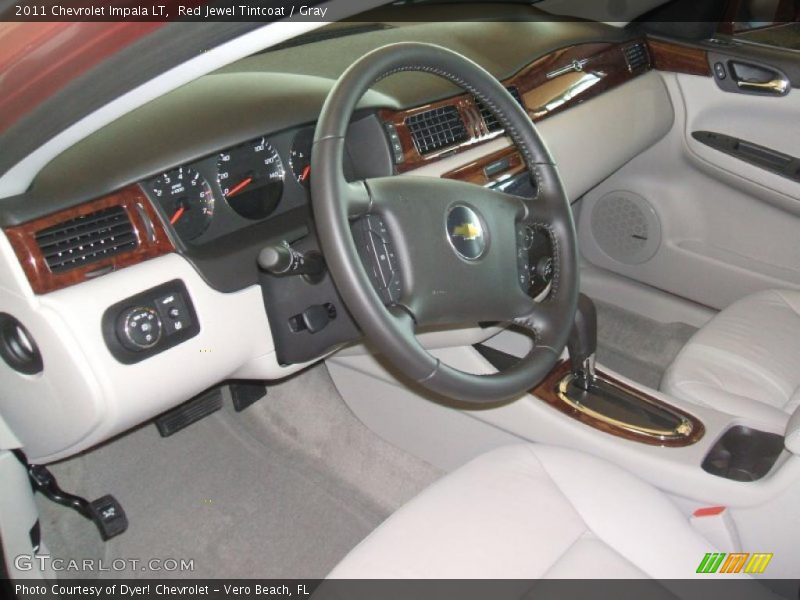 Gray Interior - 2011 Impala LT 