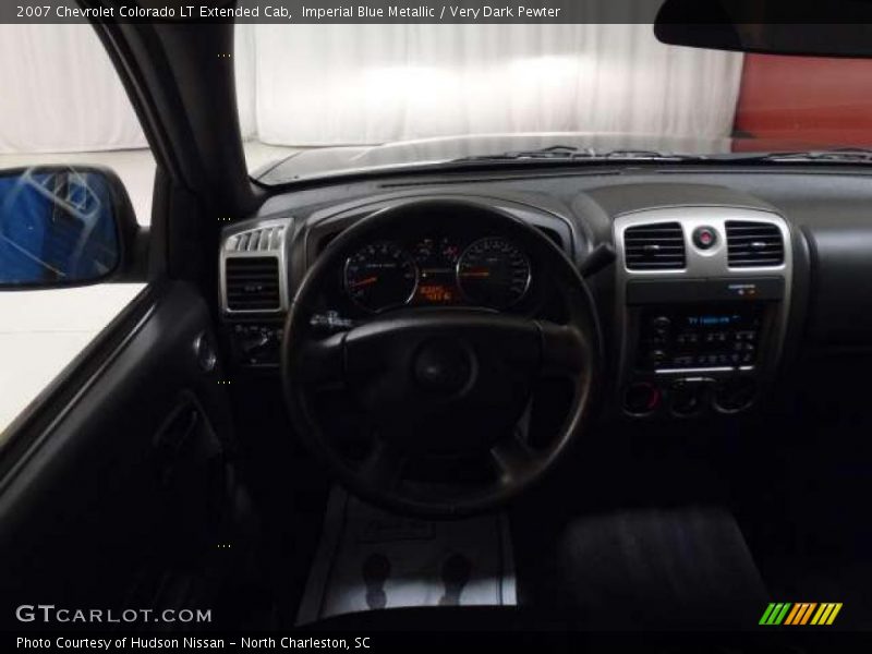 Imperial Blue Metallic / Very Dark Pewter 2007 Chevrolet Colorado LT Extended Cab