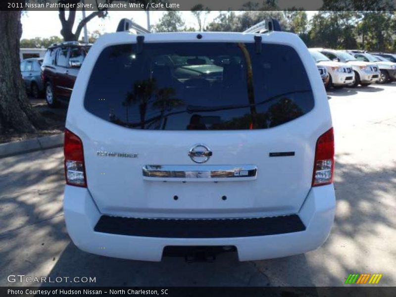 Avalanche White / Cafe Latte 2011 Nissan Pathfinder Silver