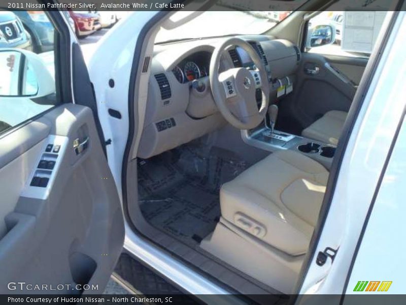  2011 Pathfinder Silver Cafe Latte Interior