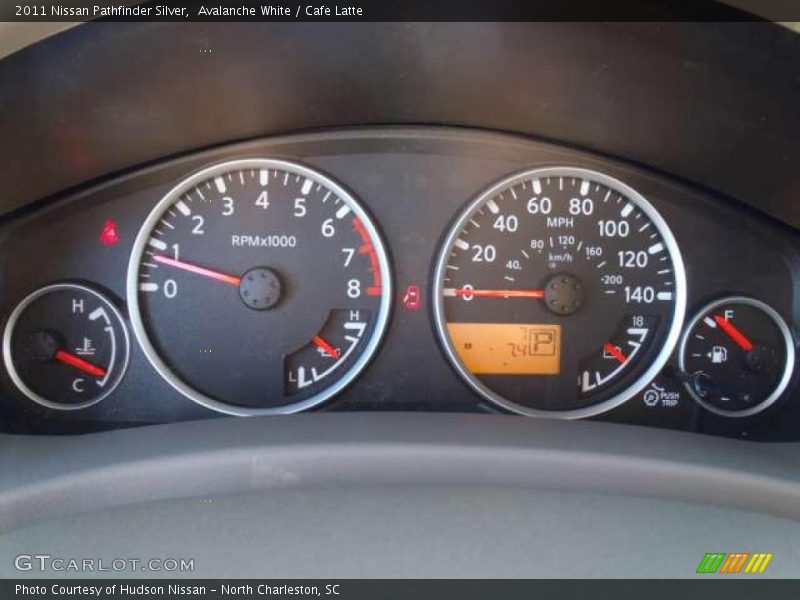  2011 Pathfinder Silver Silver Gauges