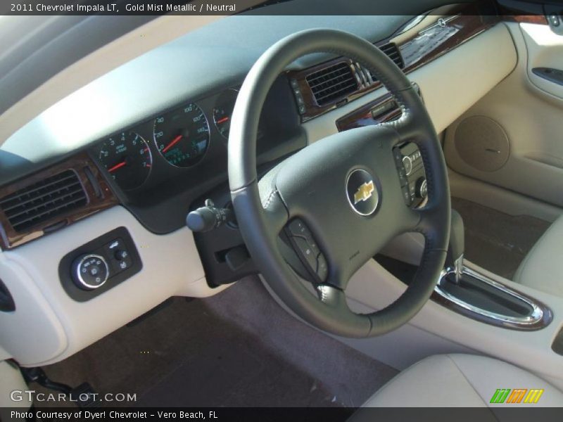 Dashboard of 2011 Impala LT