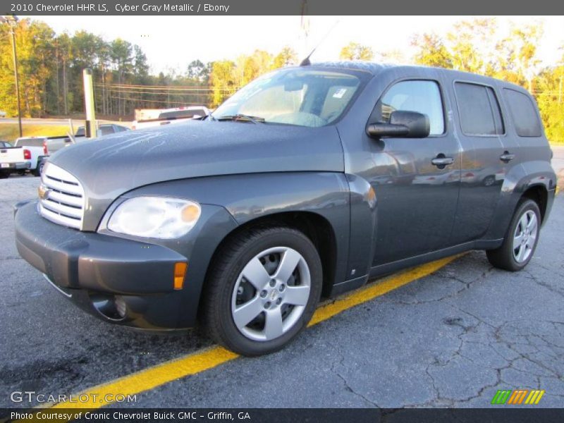 Cyber Gray Metallic / Ebony 2010 Chevrolet HHR LS