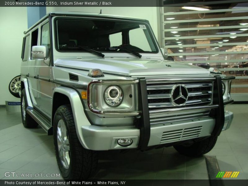Iridium Silver Metallic / Black 2010 Mercedes-Benz G 550