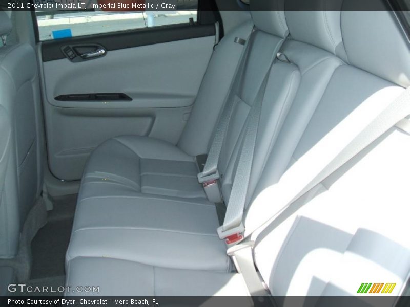 Imperial Blue Metallic / Gray 2011 Chevrolet Impala LT