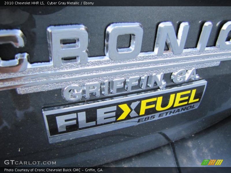Cyber Gray Metallic / Ebony 2010 Chevrolet HHR LS
