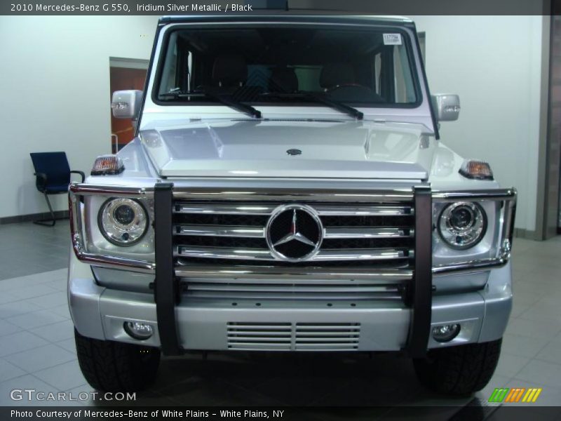 Iridium Silver Metallic / Black 2010 Mercedes-Benz G 550