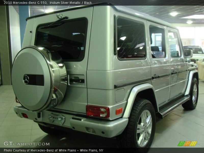 Iridium Silver Metallic / Black 2010 Mercedes-Benz G 550