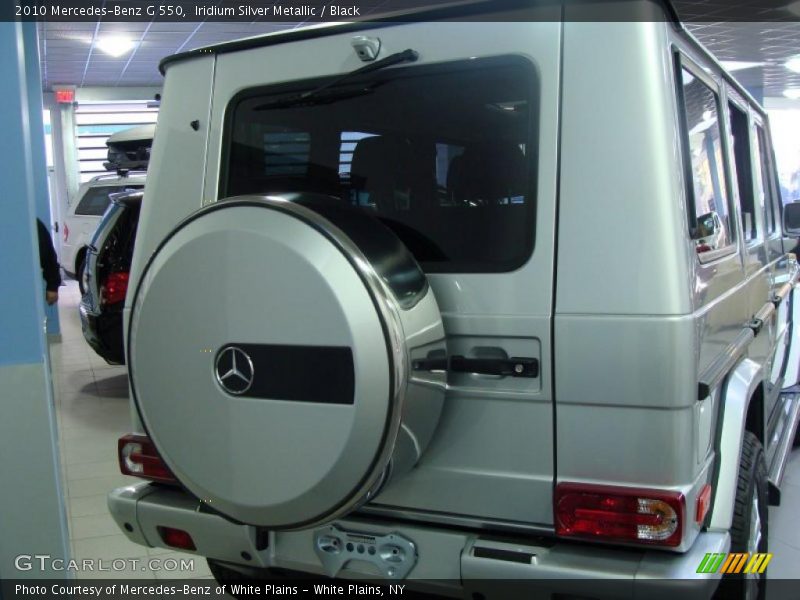 Iridium Silver Metallic / Black 2010 Mercedes-Benz G 550