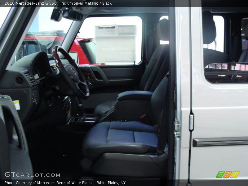 Iridium Silver Metallic / Black 2010 Mercedes-Benz G 550